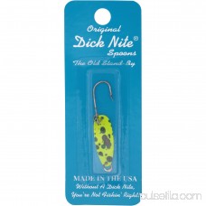 Dick Nite® Spoons Original #1 Nickel Chartreuse Head Fishing Hook 005187866